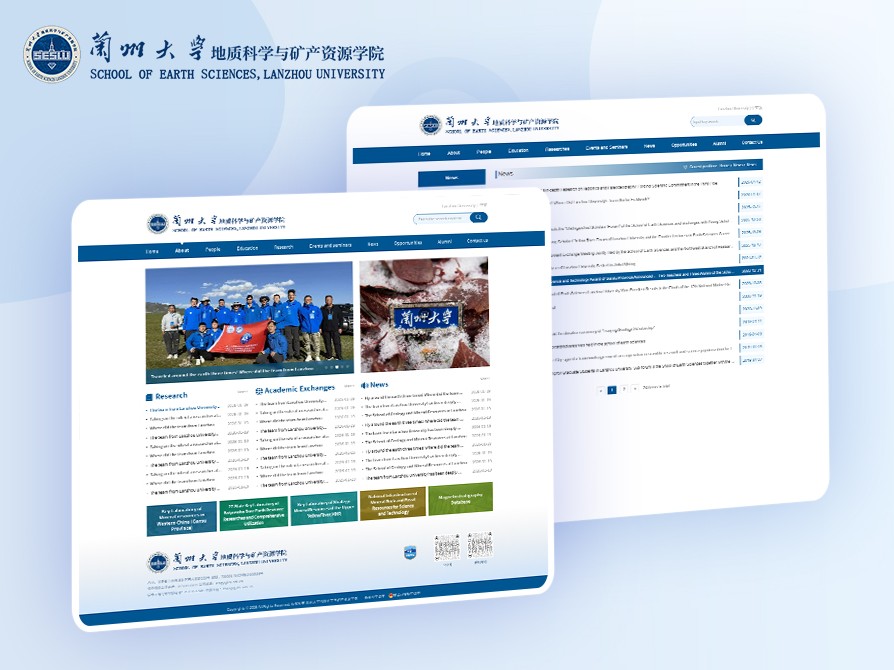 蘭州大學(xué)地質(zhì)科學(xué)與礦產(chǎn)資源學(xué)院（英文站）
